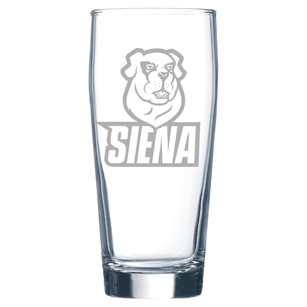 Siena University Polar Camel 16 oz. Willi Becher Beer Glass