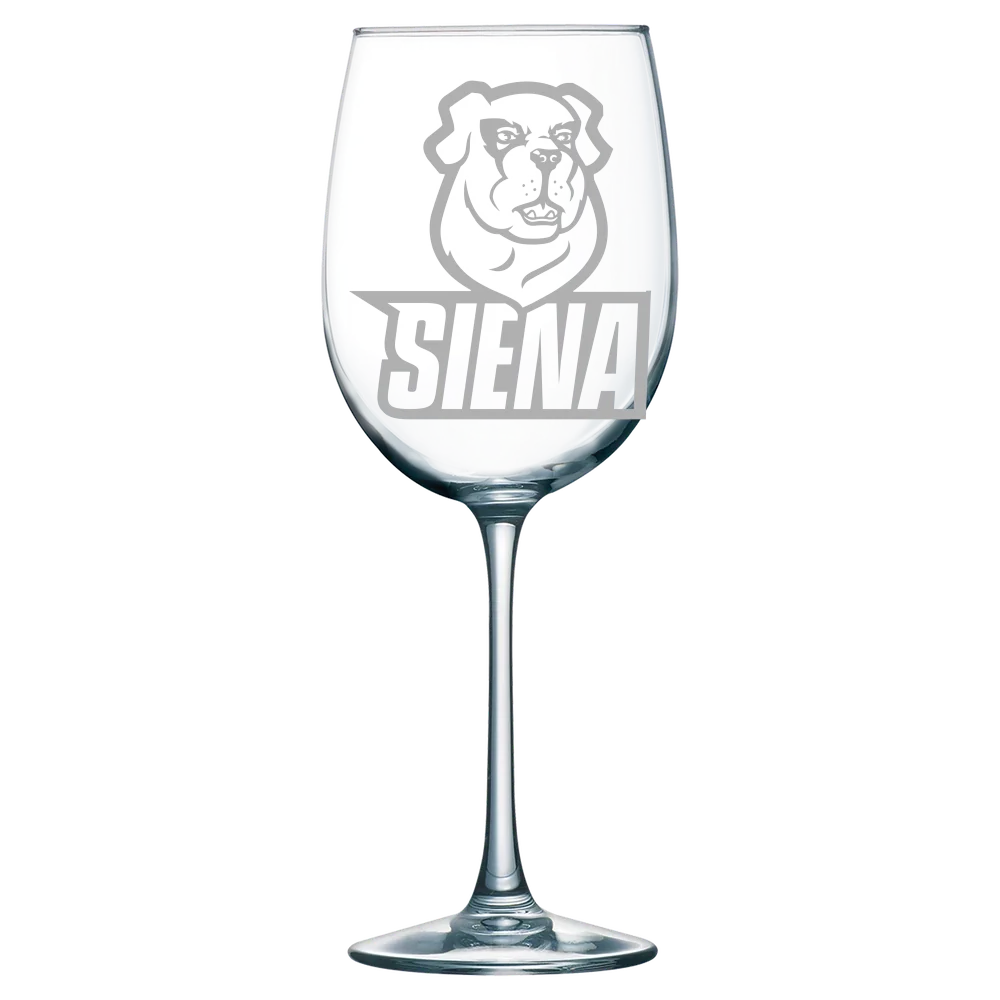 Siena University Polar Camel 19 oz. Wine Glass