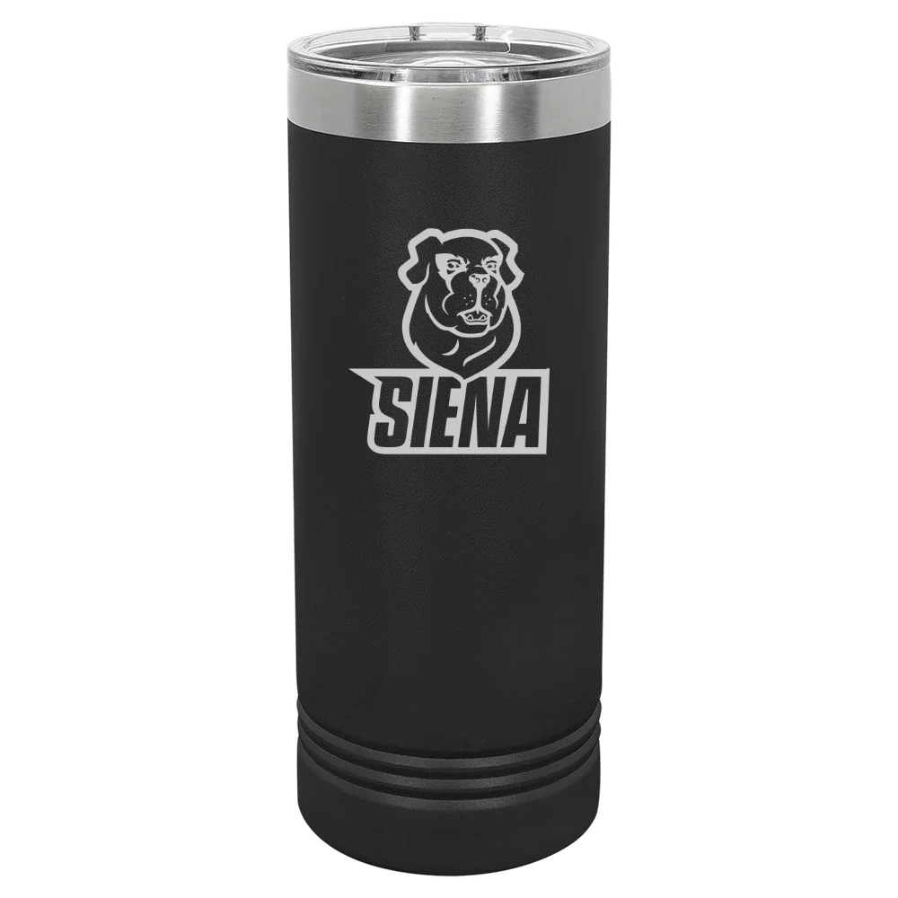 Siena University Polar Camel 22 oz. Skinny Tumbler with Slider Lid