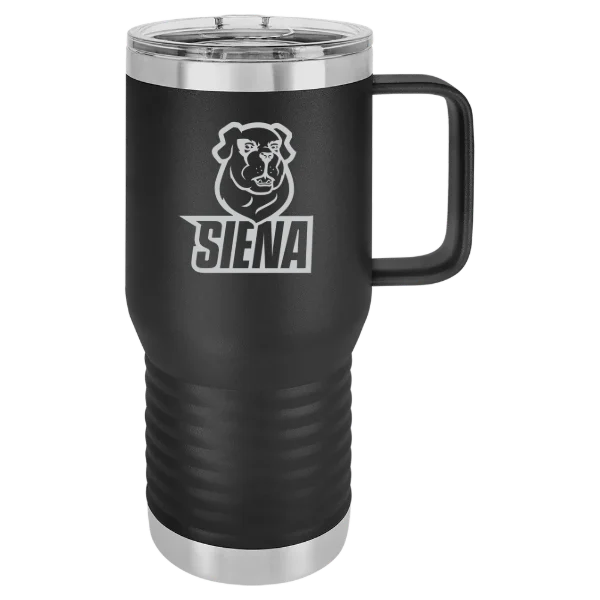 Siena University Polar Camel 20 oz. Travel Mug with Slider Lid