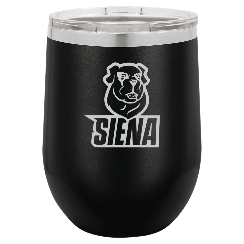 Siena University Polar Camel 12 oz. Stemless Wine Tumbler