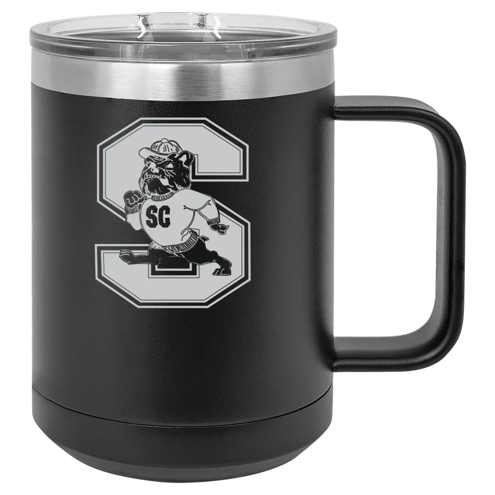 South Carolina State University Polar Camel 15 oz. Mug with Slider Lid