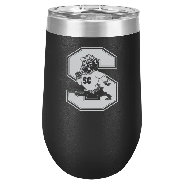 South Carolina State University Polar Camel 16 oz. Stemless Wine Tumbler