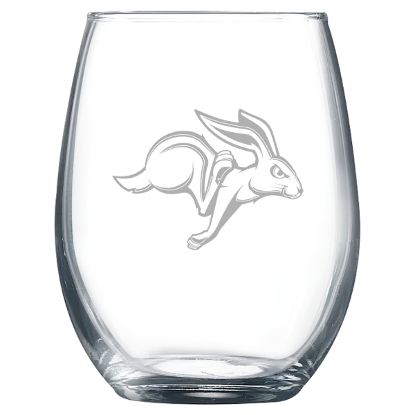 South Dakota State University Polar Camel 9 oz. Stemless Wine Glass