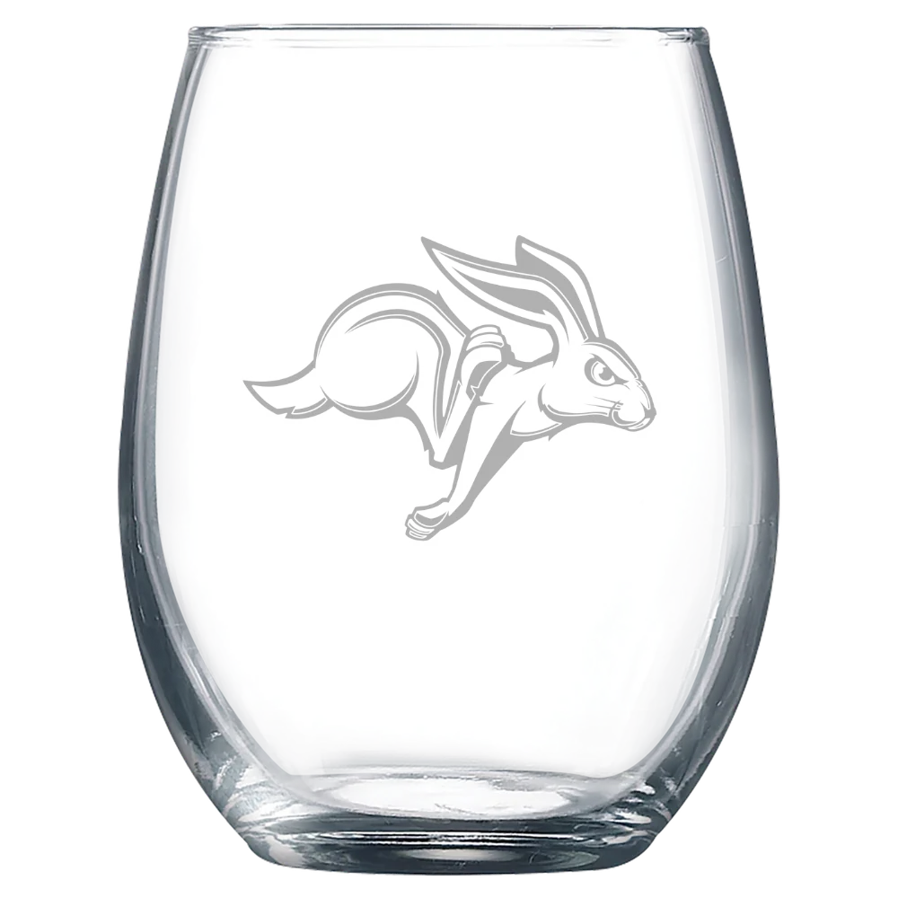 South Dakota State University Polar Camel 9 oz. Stemless Wine Glass