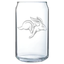 South Dakota State University Polar Camel 16 oz. Can Glass