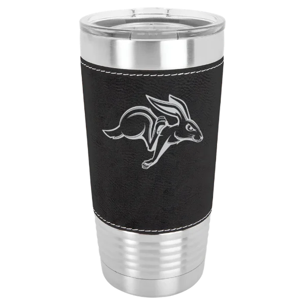 South Dakota State University Polar Camel 20 oz. Leatherette Grip Tumbler with Standard Lid