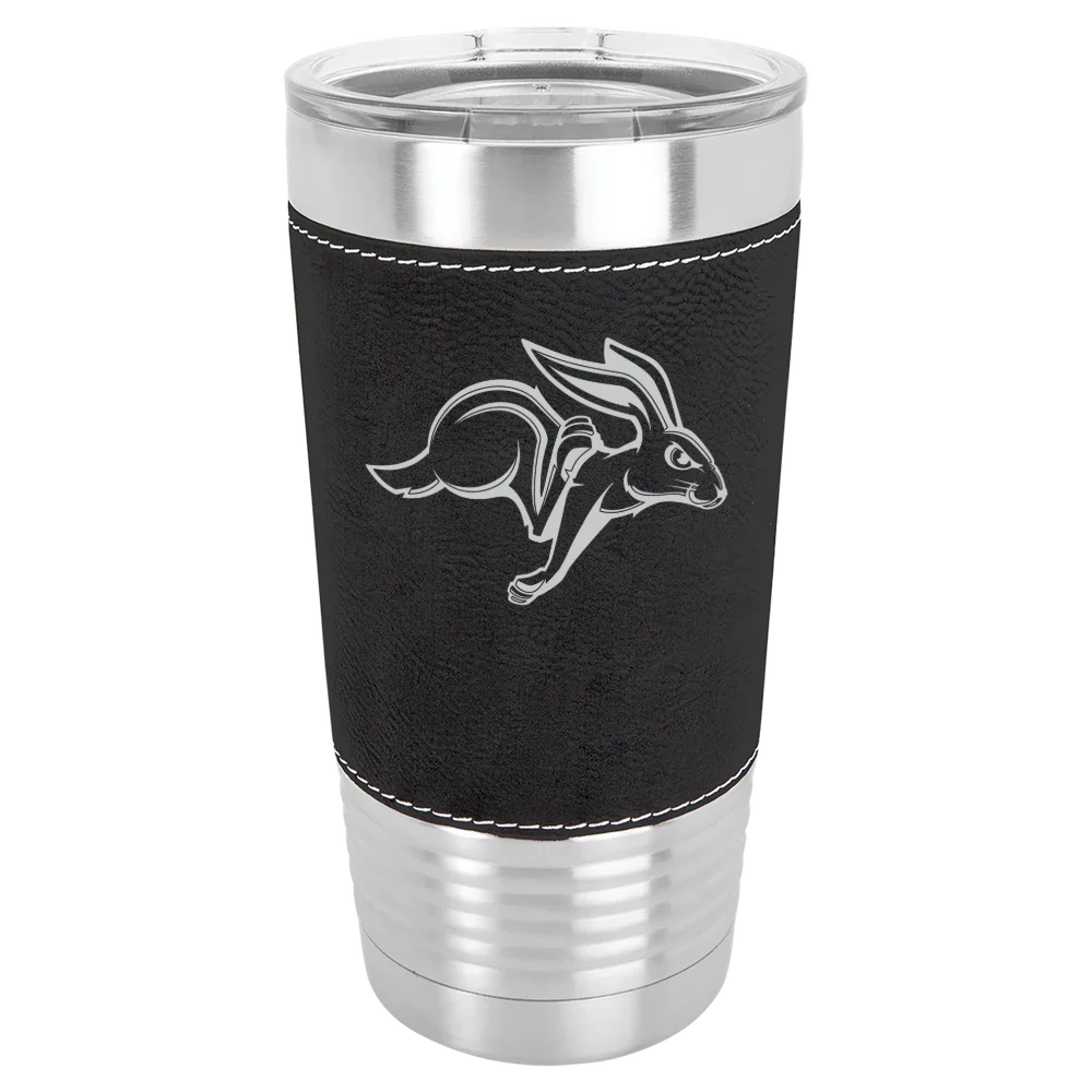 South Dakota State University Polar Camel 20 oz. Leatherette Grip Tumbler with Standard Lid
