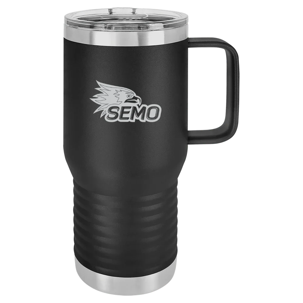 Southeast Missouri State University Polar Camel 20 oz. Travel Mug with Slider Lid