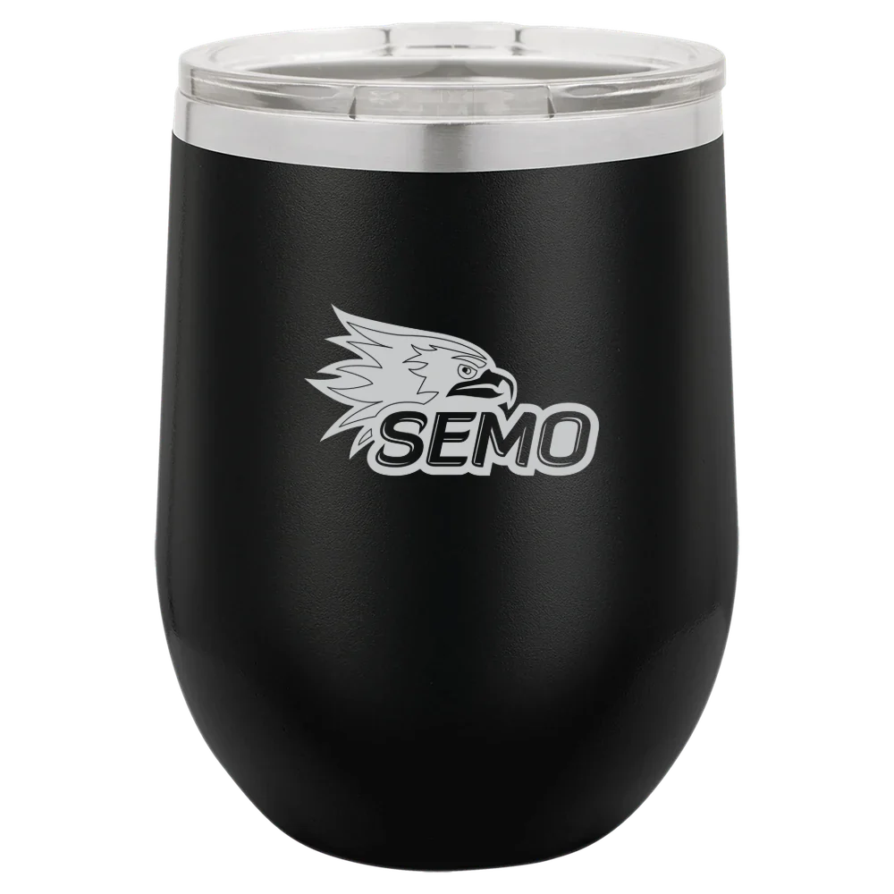 Southeast Missouri State University Polar Camel 12 oz. Stemless Wine Tumbler