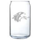 Southern Illinois University at Carbondale Polar Camel 16 oz. Can Glass