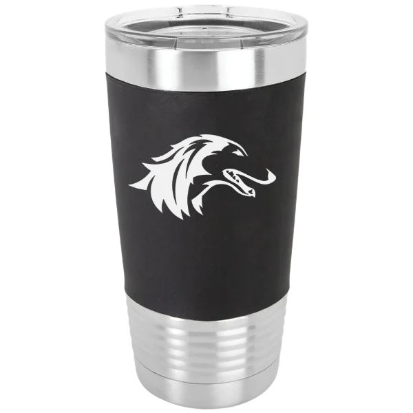 Southern Illinois University at Carbondale Polar Camel 20 oz. Silicone Grip Tumbler with Standard Lid