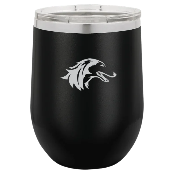 Southern Illinois University at Carbondale Polar Camel 12 oz. Stemless Wine Tumbler