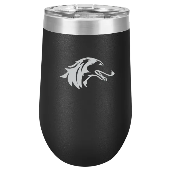 Southern Illinois University at Carbondale Polar Camel 16 oz. Stemless Wine Tumbler