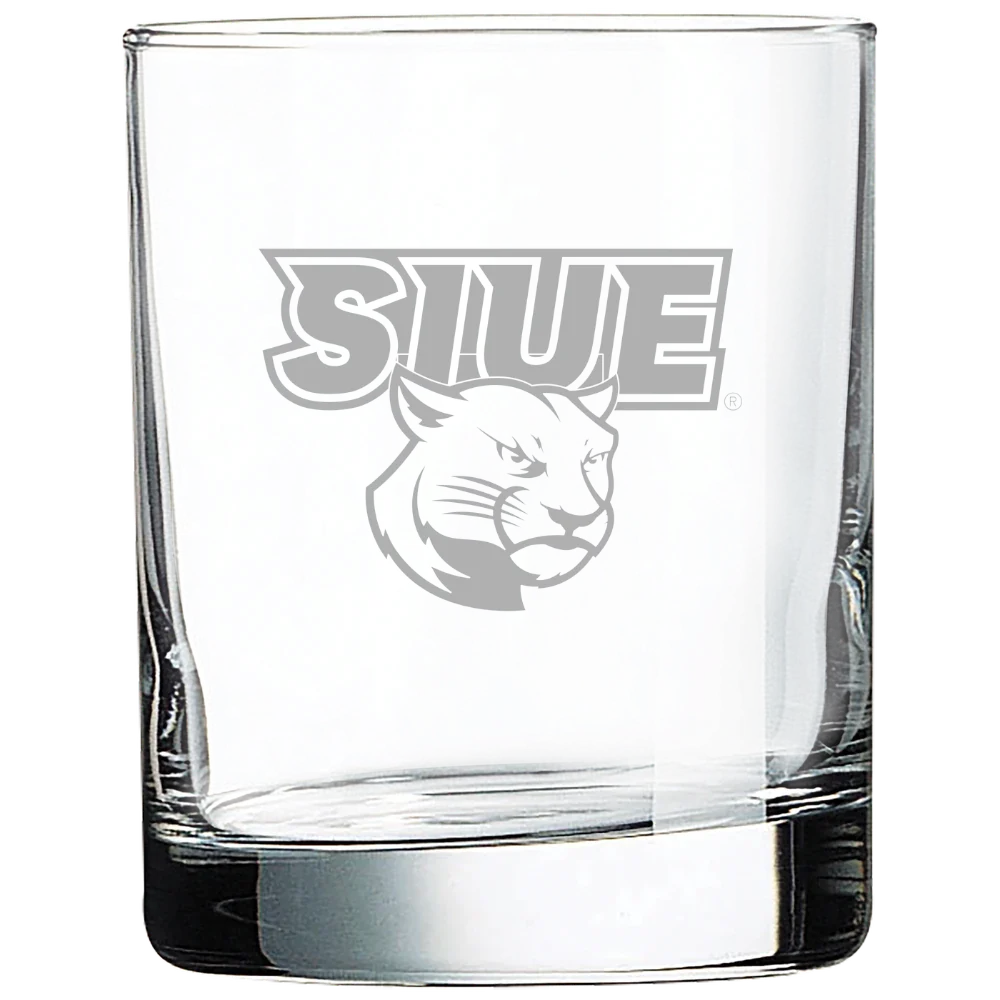 Southern Illinois University Edwardsville Polar Camel 10 1/2 oz. On The Rocks Glass