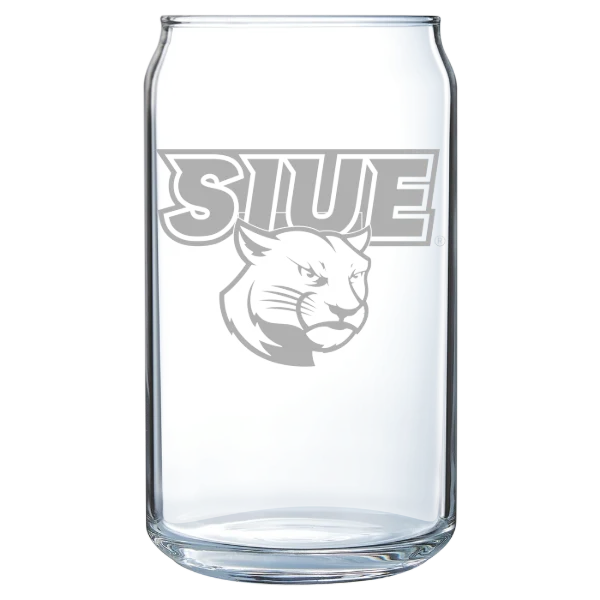 Southern Illinois University Edwardsville Polar Camel 16 oz. Can Glass