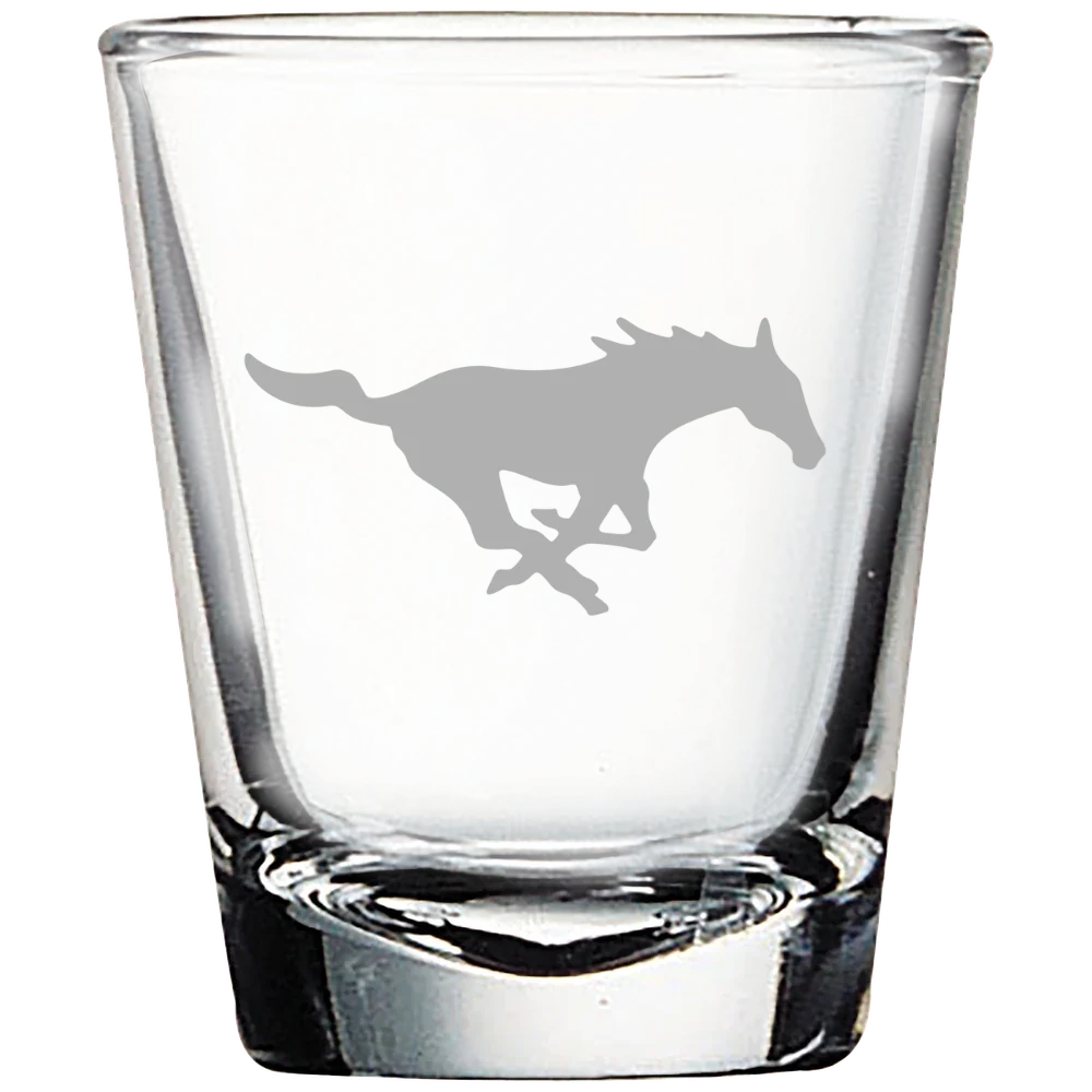 Southern Methodist University Polar Camel 1.7 oz. Shot Glass