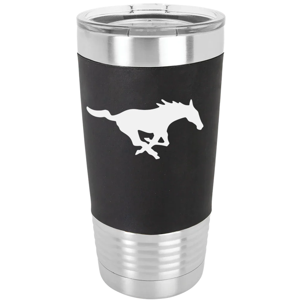 Southern Methodist University Polar Camel 20 oz. Silicone Grip Tumbler with Standard Lid