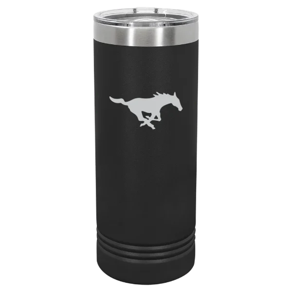 Southern Methodist University Polar Camel 22 oz. Skinny Tumbler with Slider Lid