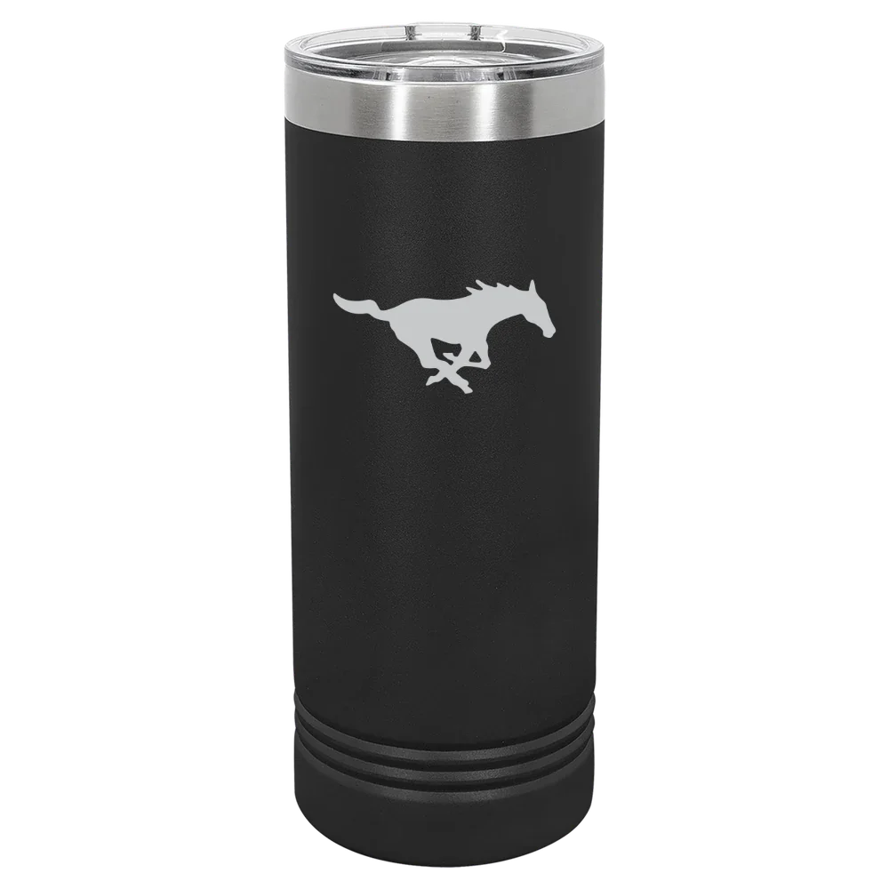 Southern Methodist University Polar Camel 22 oz. Skinny Tumbler with Slider Lid