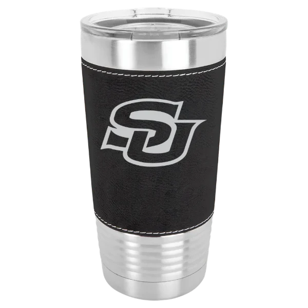 Southern University, Baton Rouge Polar Camel 20 oz. Leatherette Grip Tumbler with Standard Lid