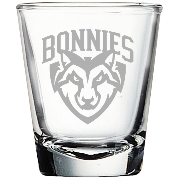 St. Bonaventure University Polar Camel 1.7 oz. Shot Glass