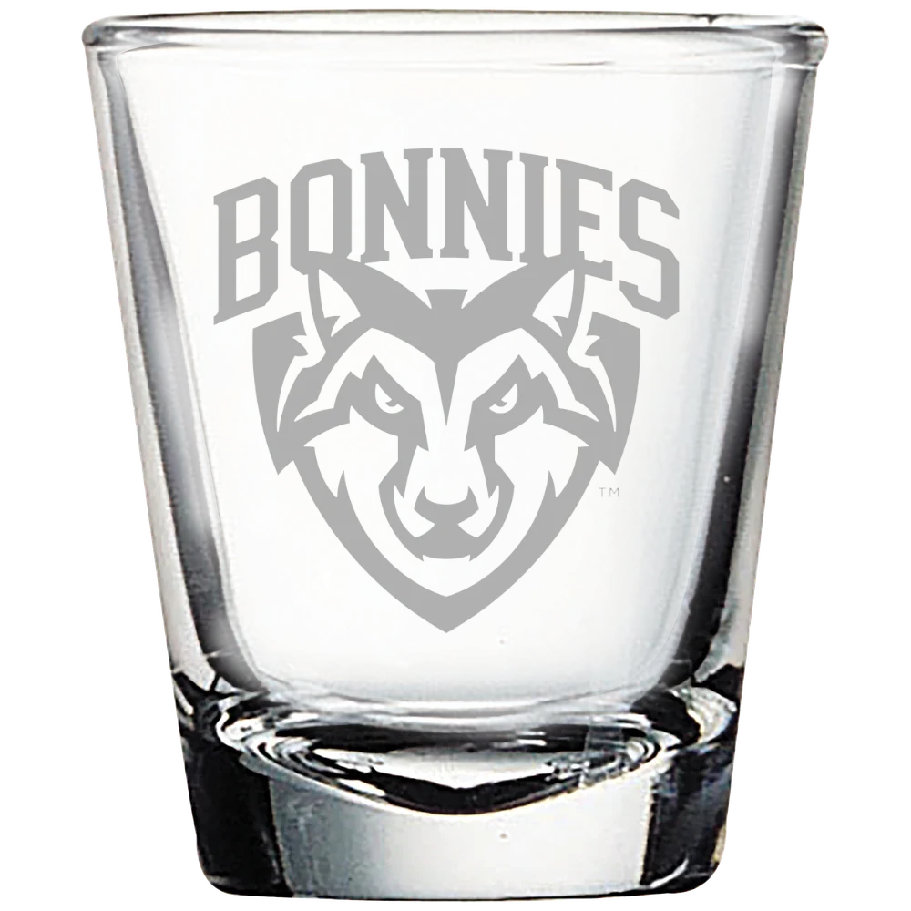 St. Bonaventure University Polar Camel 1.7 oz. Shot Glass