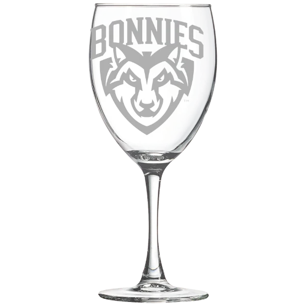 St. Bonaventure University Polar Camel 10 1/2 oz. Wine Glass
