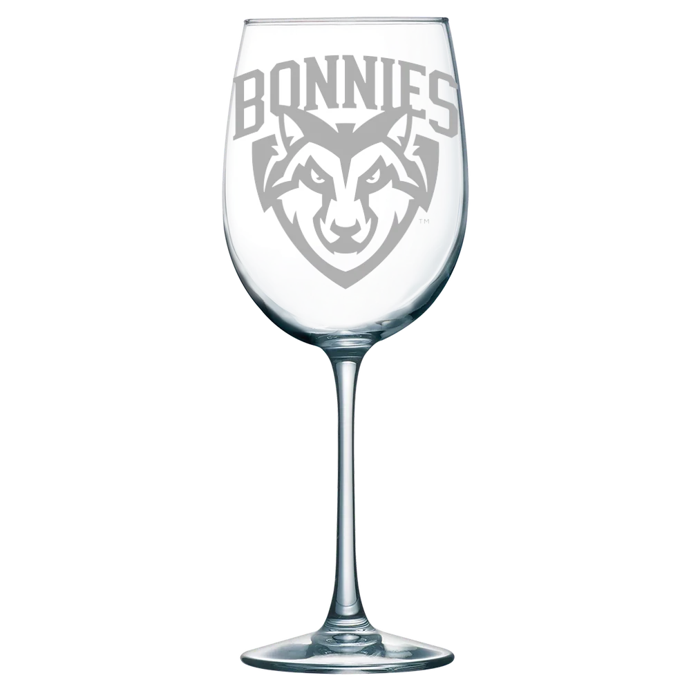 St. Bonaventure University Polar Camel 19 oz. Wine Glass