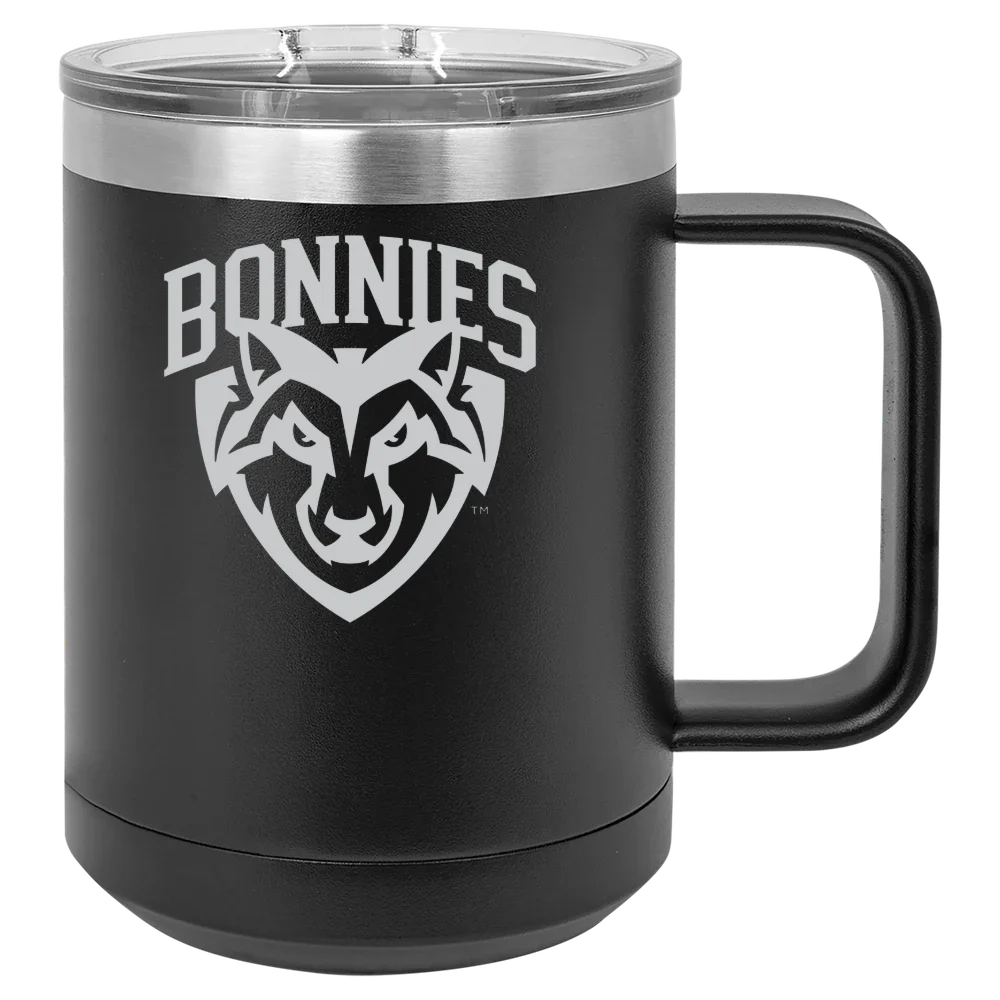 St. Bonaventure University Polar Camel 15 oz. Mug with Slider Lid