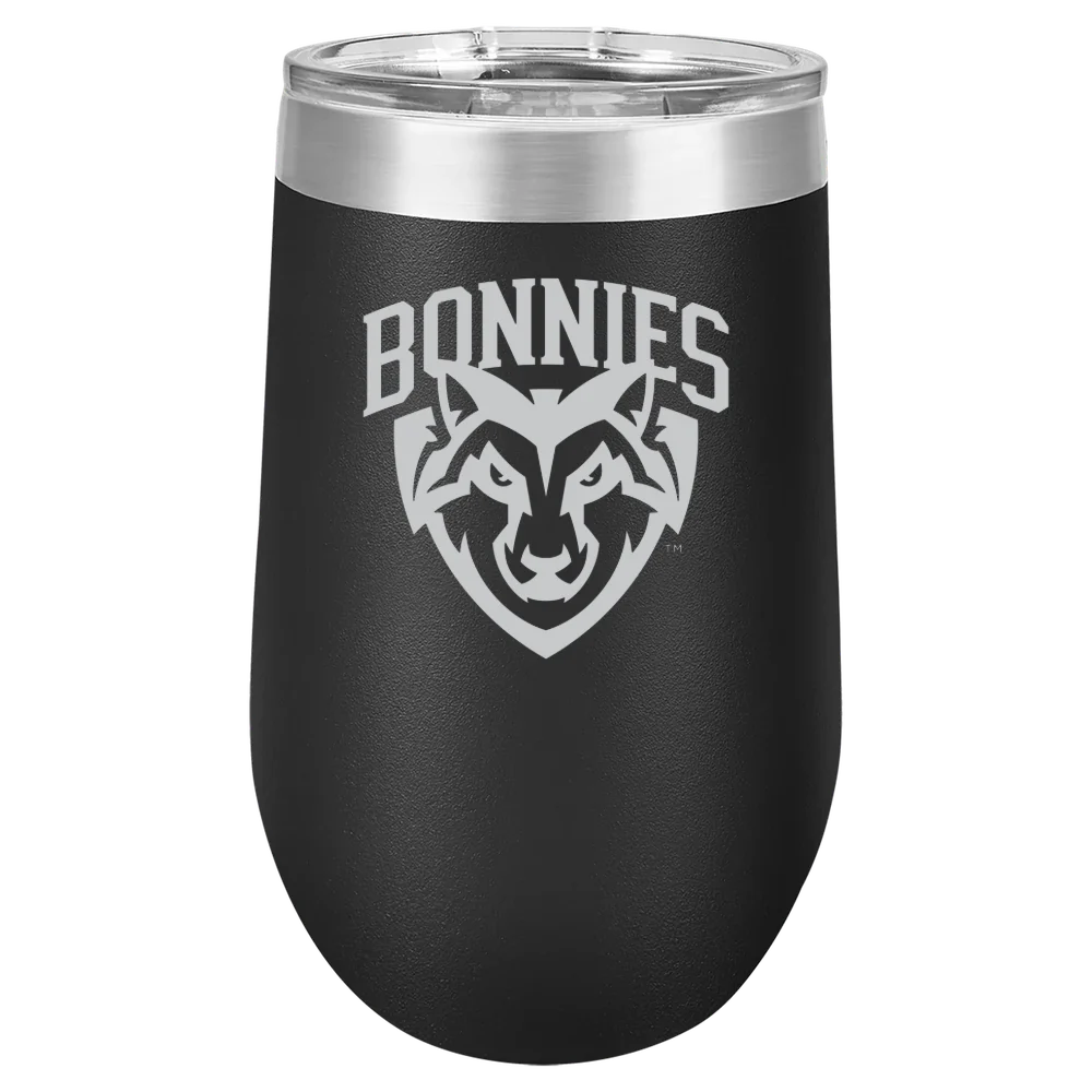 St. Bonaventure University Polar Camel 16 oz. Stemless Wine Tumbler