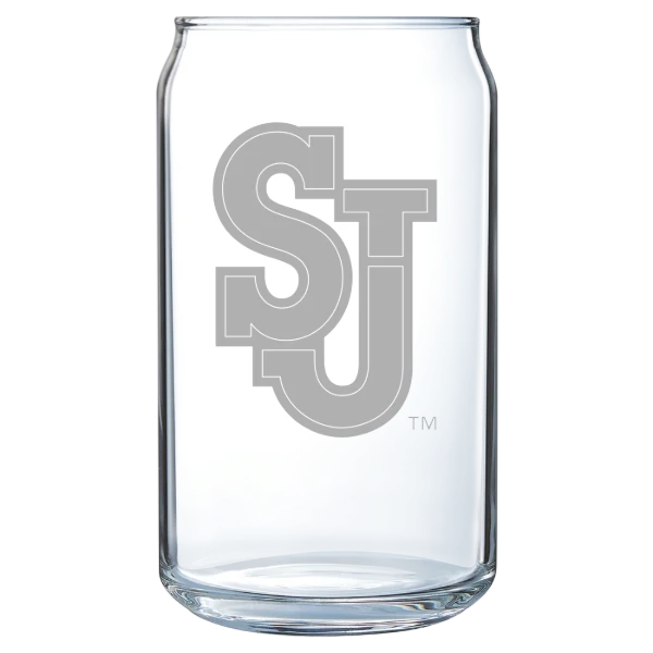 St. John's University (New York) Polar Camel 16 oz. Can Glass