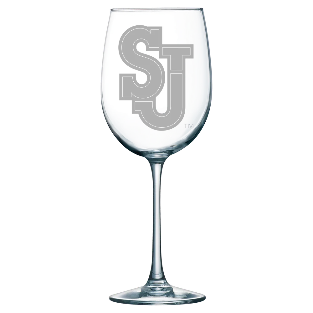 St. John's University (New York) Polar Camel 19 oz. Wine Glass