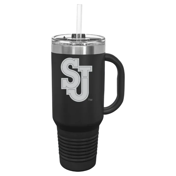 St. John's University (New York) Polar Camel 40 oz. Travel Mug with Snap Lid & Straw