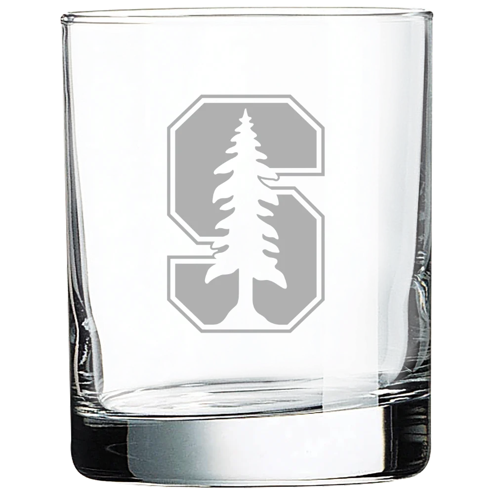 Stanford University Polar Camel 10 1/2 oz. On The Rocks Glass