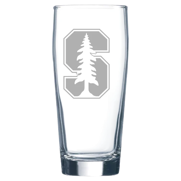 Stanford University Polar Camel 16 oz. Willi Becher Beer Glass