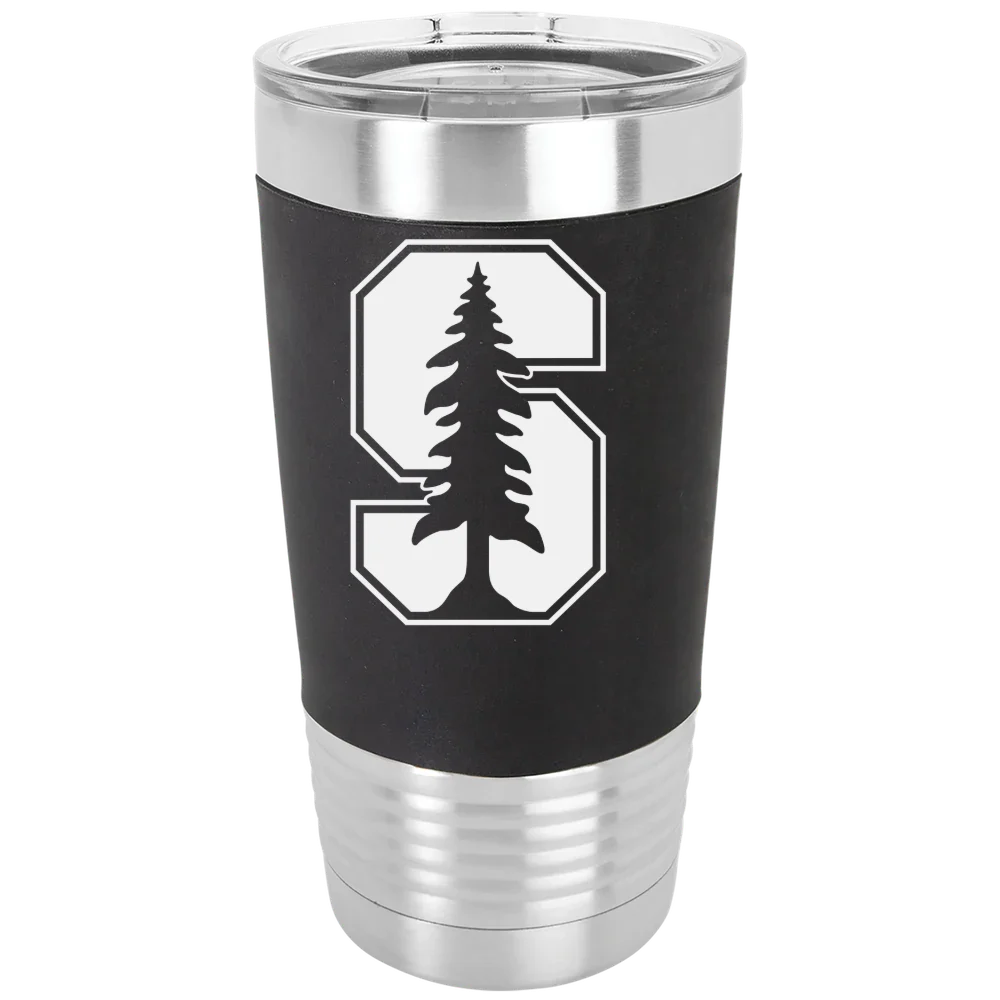 Stanford University Polar Camel 20 oz. Silicone Grip Tumbler with Standard Lid