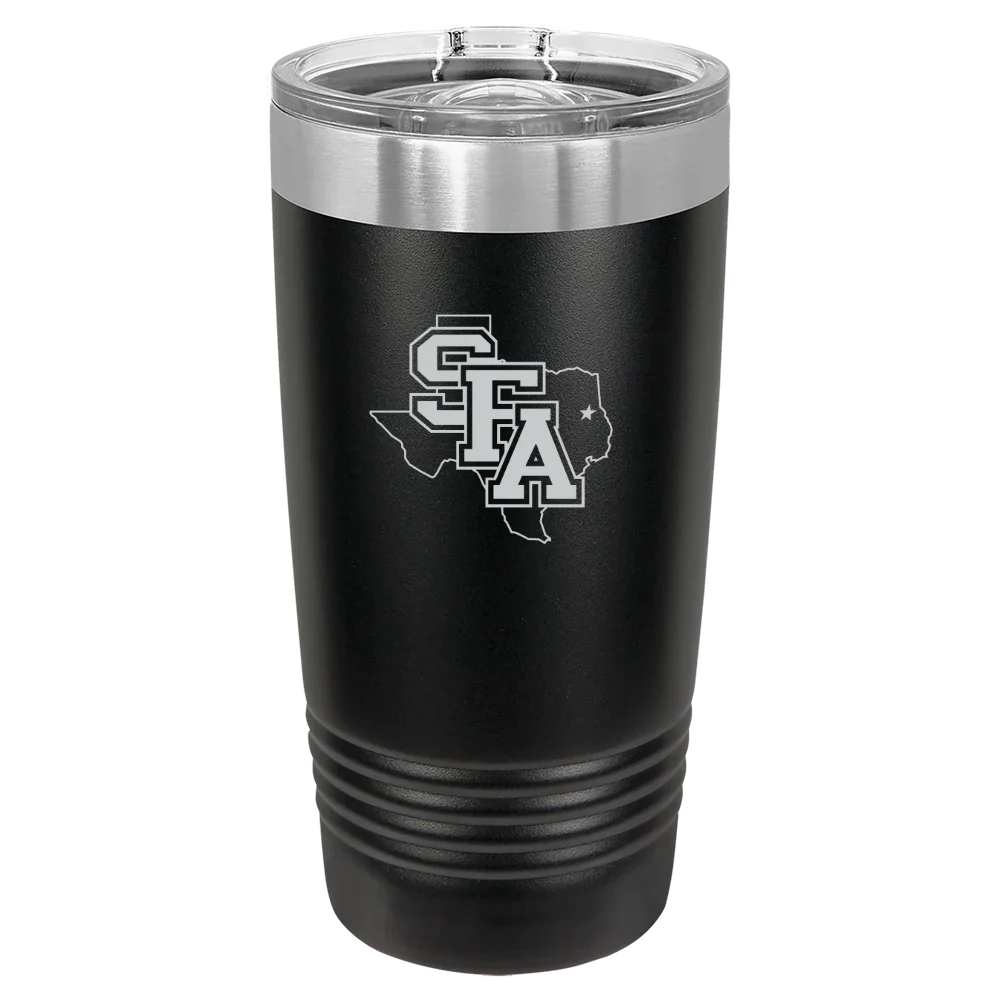 Stephen F. Austin State University Polar Camel 20 oz. Ringneck Tumbler with Slider Lid