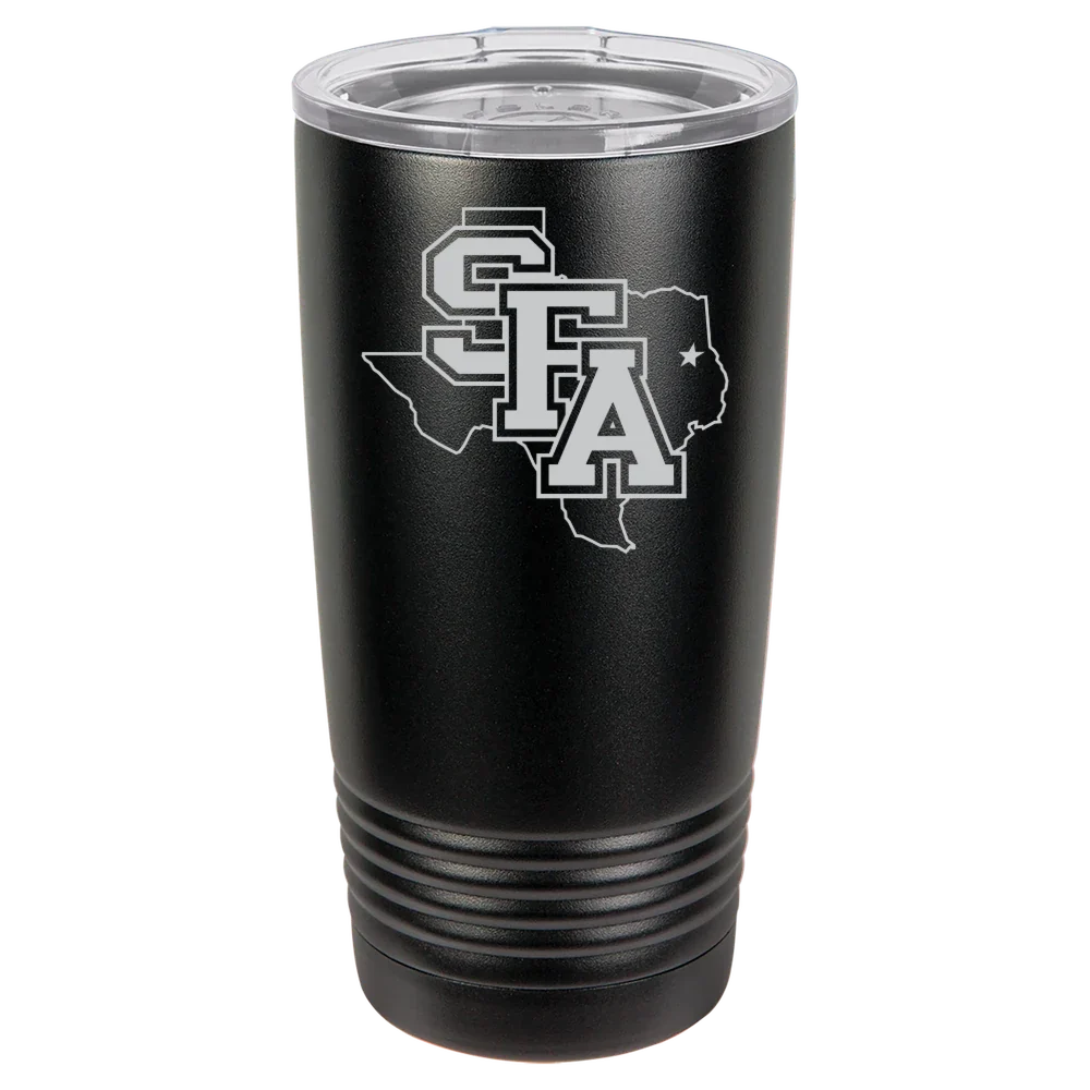 Stephen F. Austin State University Polar Camel 20 oz. Ringneck Tumbler with Standard Lid