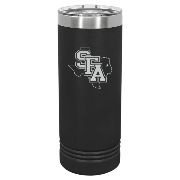 Stephen F. Austin State University Polar Camel 22 oz. Skinny Tumbler with Slider Lid