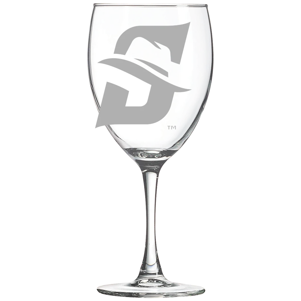 Stetson University Polar Camel 10 1/2 oz. Wine Glass