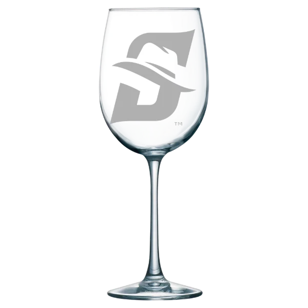 Stetson University Polar Camel 19 oz. Wine Glass