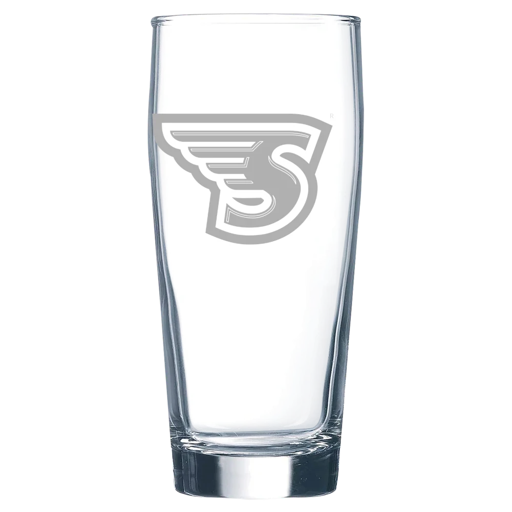 Stonehill College Polar Camel 16 oz. Willi Becher Beer Glass