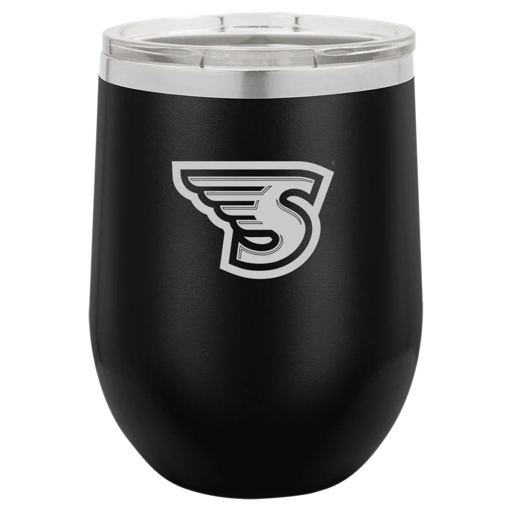 Stonehill College Polar Camel 12 oz. Stemless Wine Tumbler