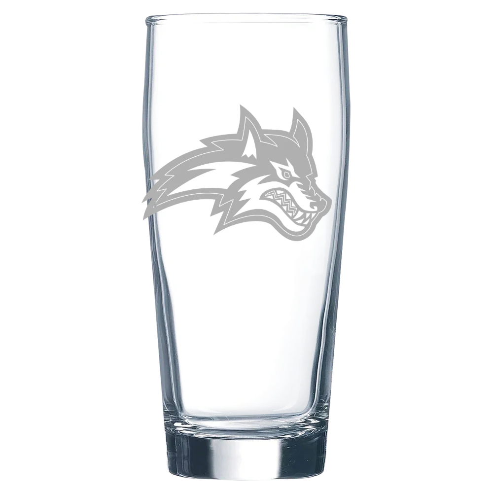 Stony Brook University Polar Camel 16 oz. Willi Becher Beer Glass