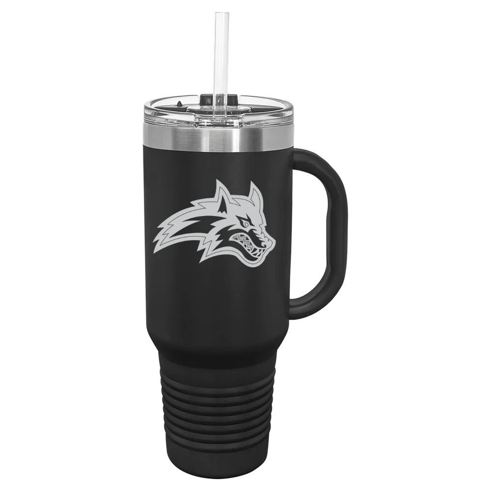 Stony Brook University Polar Camel 40 oz. Travel Mug with Snap Lid & Straw