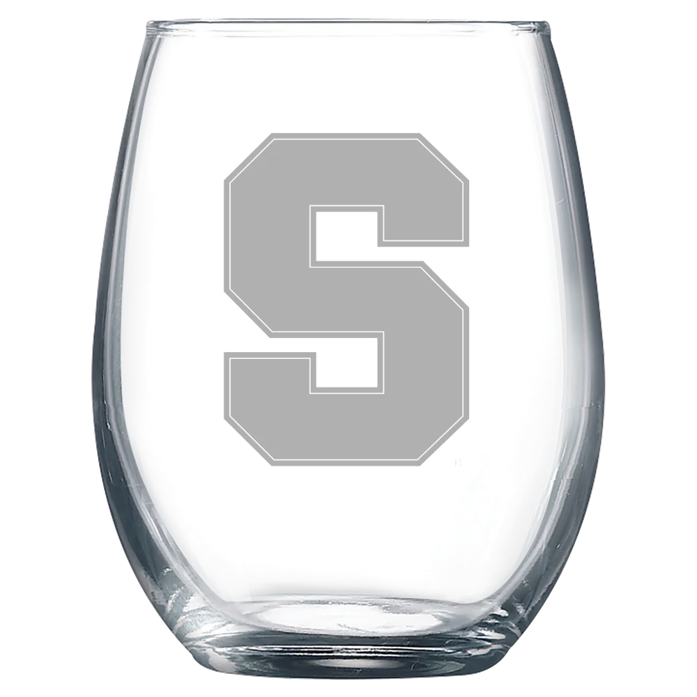 Syracuse University Polar Camel 9 oz. Stemless Wine Glass