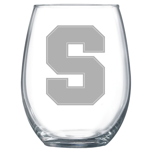 Syracuse University Polar Camel 15 oz. Stemless Wine Glass