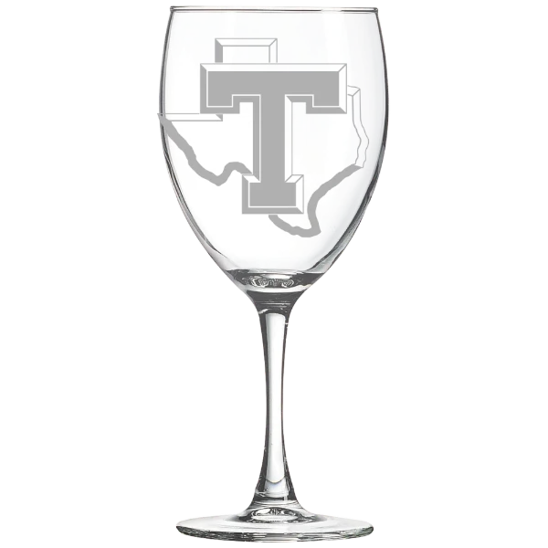 Tarleton State University Polar Camel 10 1/2 oz. Wine Glass