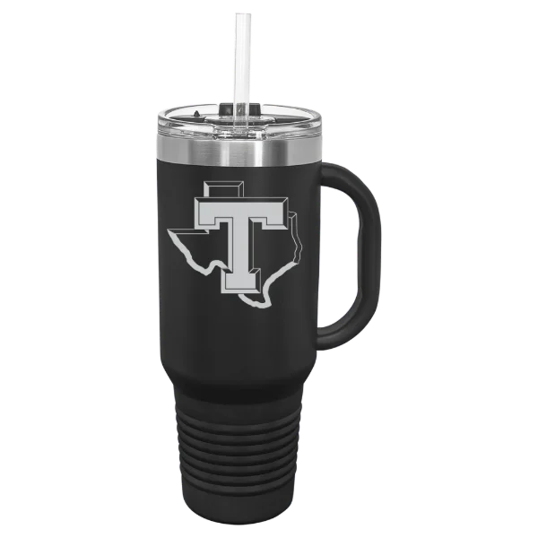 Tarleton State University Polar Camel 40 oz. Travel Mug with Snap Lid & Straw